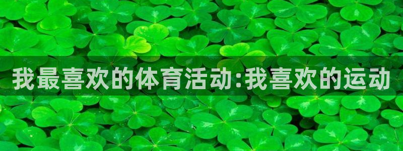 3377体育官网下载平台假的吗是真的吗：我最喜欢的体育活动: